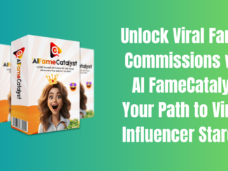 Unlock Viral Fame & Commissions with AI FameCatalyst: Your Path to Virtual Influencer Stardom