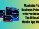 Maximize Your Business Potential with ProfitCodex: The Ultimate Mobile App Maker