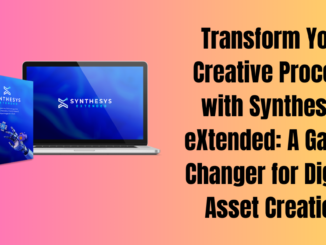 Transform Your Creative Process with Synthesys eXtended: A Game-Changer for Digital Asset Creation