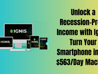 Unlock a Recession-Proof Income with Ignis: Turn Your Smartphone into a $563/Day Machine