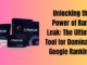 Unlocking the Power of Rank Leak: The Ultimate Tool for Dominating Google Rankings