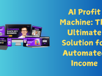 AI Profit Machine: The Ultimate Solution for Automated Income